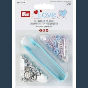 trykknap jersey 8 mm