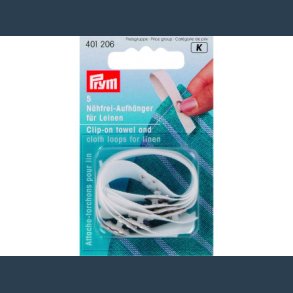 Prym ophngningsstropper hvid 5 stk