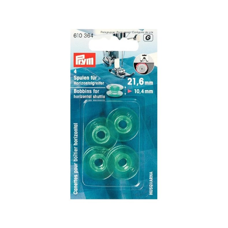 Prym symaskinespoler 21,6  x 10,4 mm 4 stk