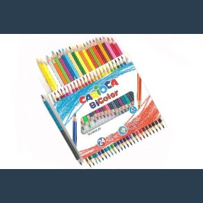 farveblyanter dobbelt 3,3mm 24 stk.