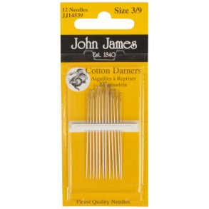 John James Cotton Darners (stoppenle) 12 nle