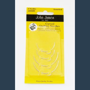 John James nle 4 quilting curved needles