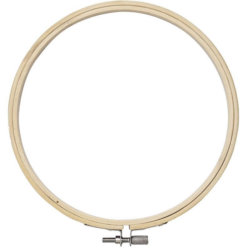 Broderi Ring 22 cm. tr�