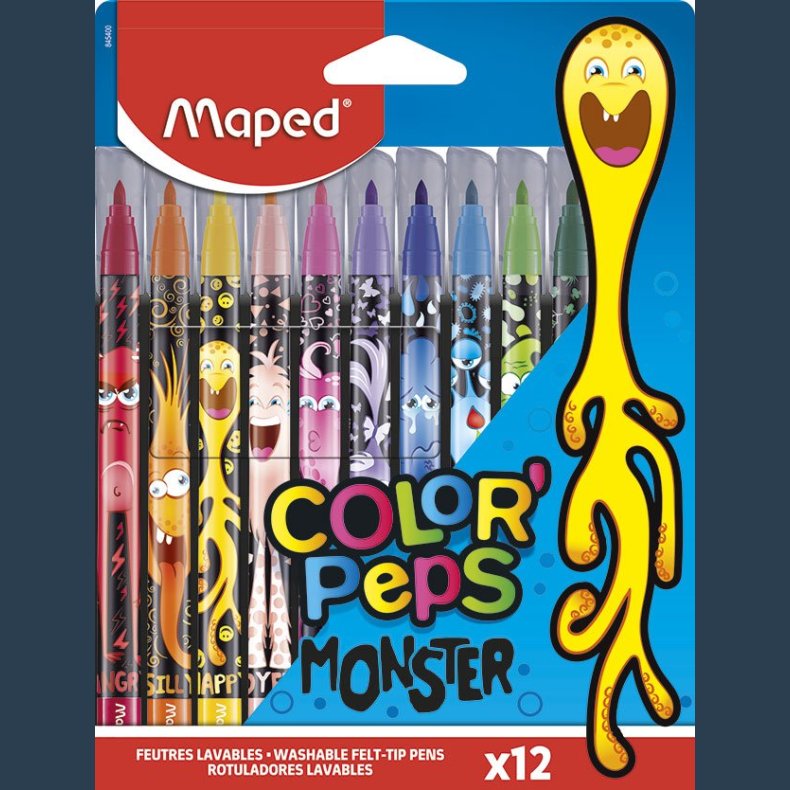 Maped Color peps monster 12 ass