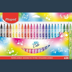 Maped Mini cute 24 stk ass tusch