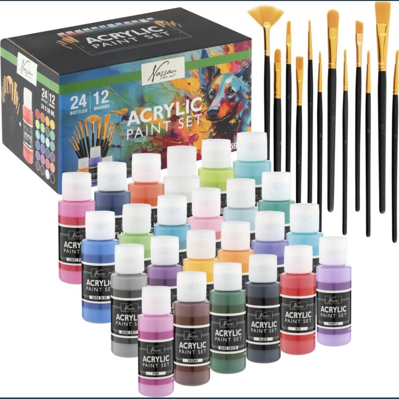 Acryl maling s�t
