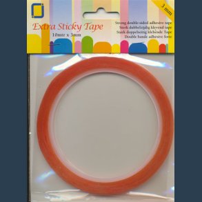 dobbeltklbende tape strk 10m 3mm