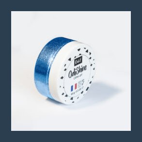 Odishine glitter gel til textil 65 g sapphire