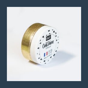 Odishine glitter gel til textil 65 g gold