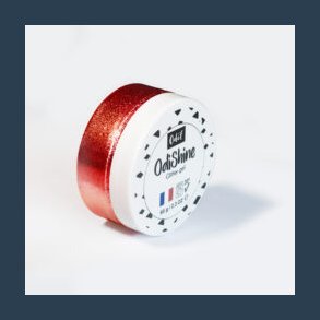 Odishine glitter gel til textil 65 g rd