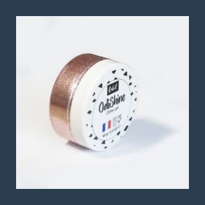 Odishine glitter gel til textil 65 g rose gold