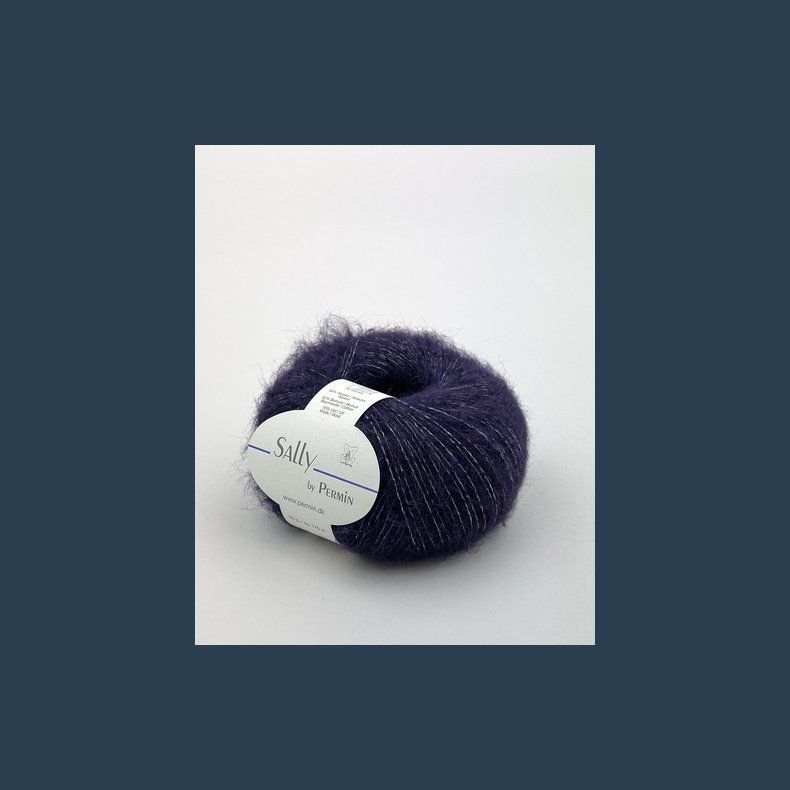 Permin Sally 50 g. ca. 175 m. dyb lilla