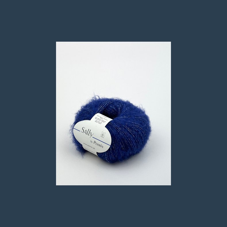 Permin Sally 50 g. ca. 175 m. koboltbl�