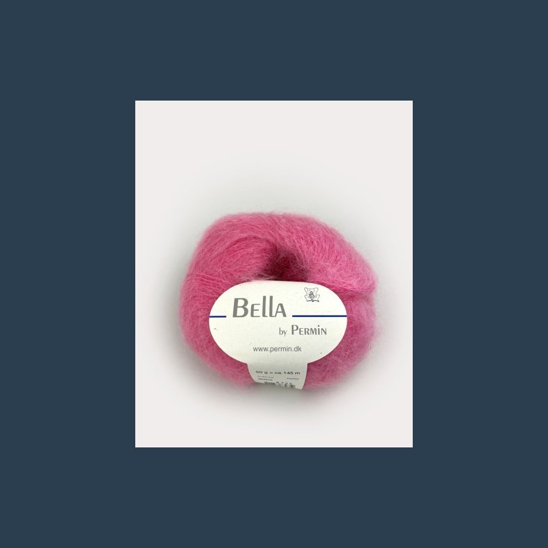 Permin Bella 50 g. ca. 145 m.lys pink