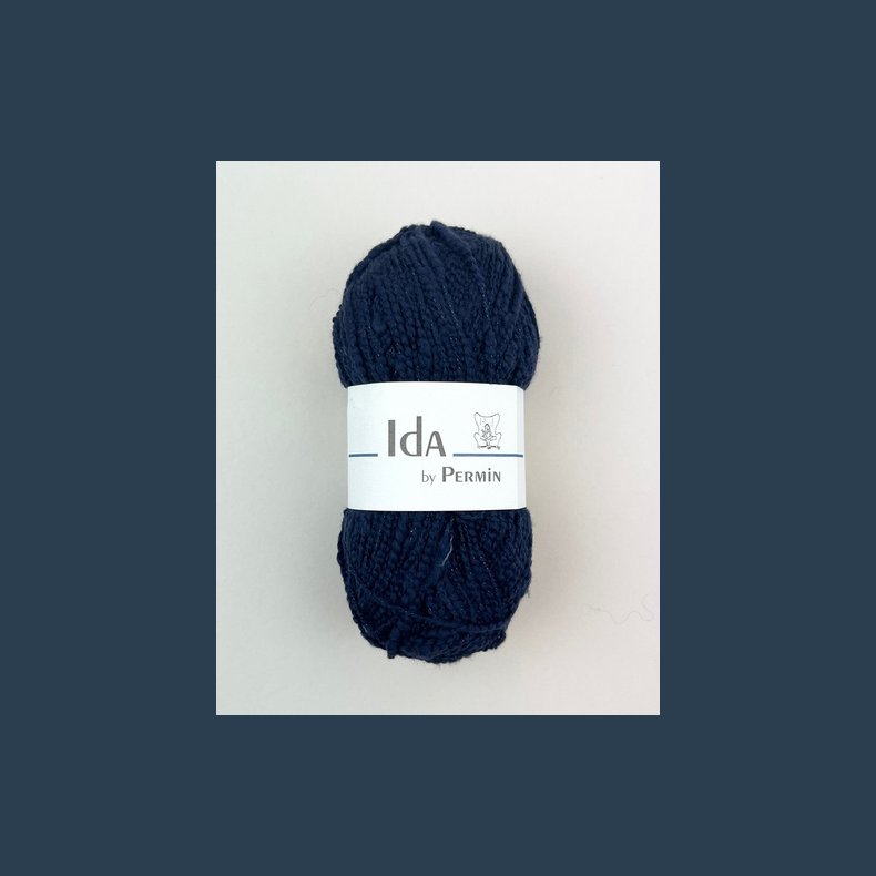 Permin Ida m�rke bl� 50g