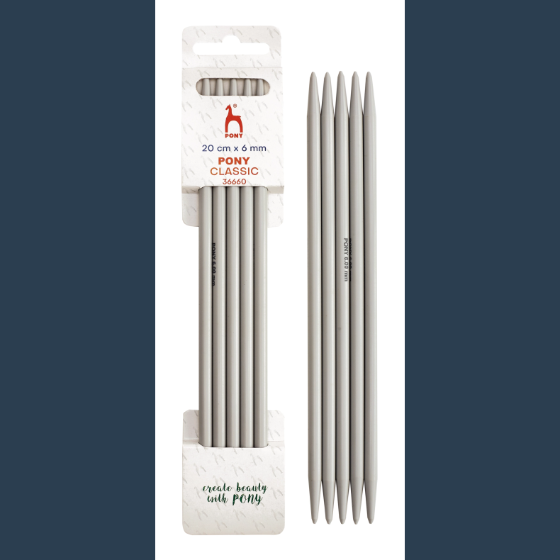 Pony plast str�mpepinde 20cm 6mm