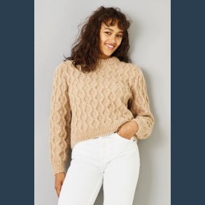 Opskrift Alice Trje kabelstrik