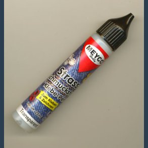 Lim til rhinsten p� textil