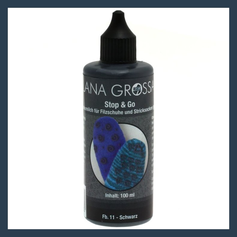 LANA GROSSA Stop & go sort 100 ml