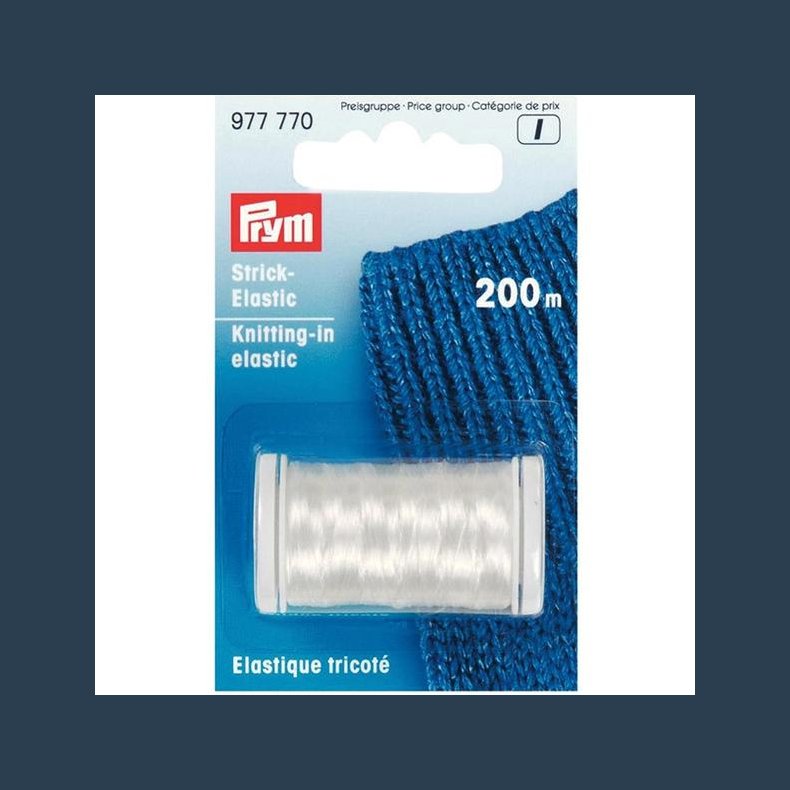 Prym strikke elastik 200m