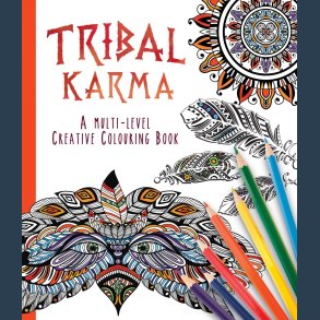 Mandala Malebog TRIBAL KARMA 24 x 28 cm