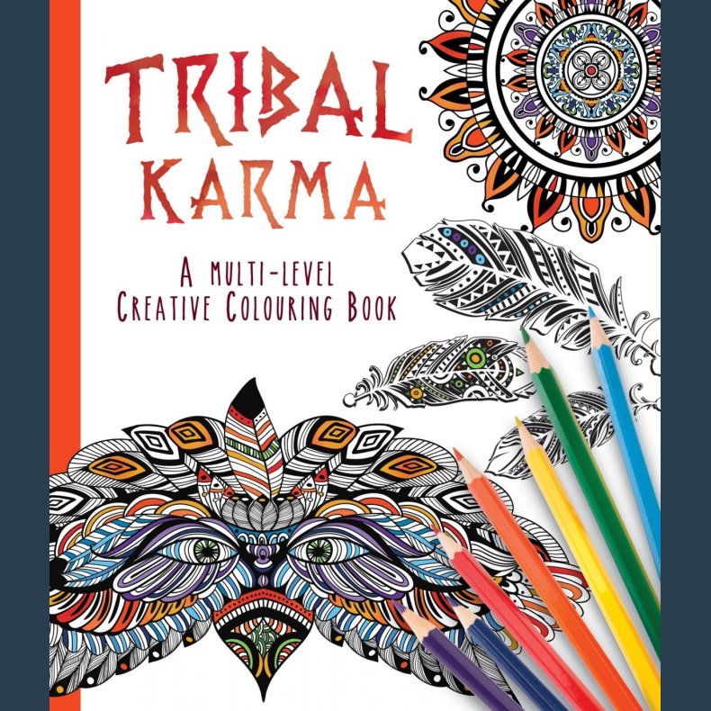 Mandala Malebog TRIBAL KARMA 24 x 28 cm