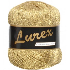 GARN Lurex 25 g Guld