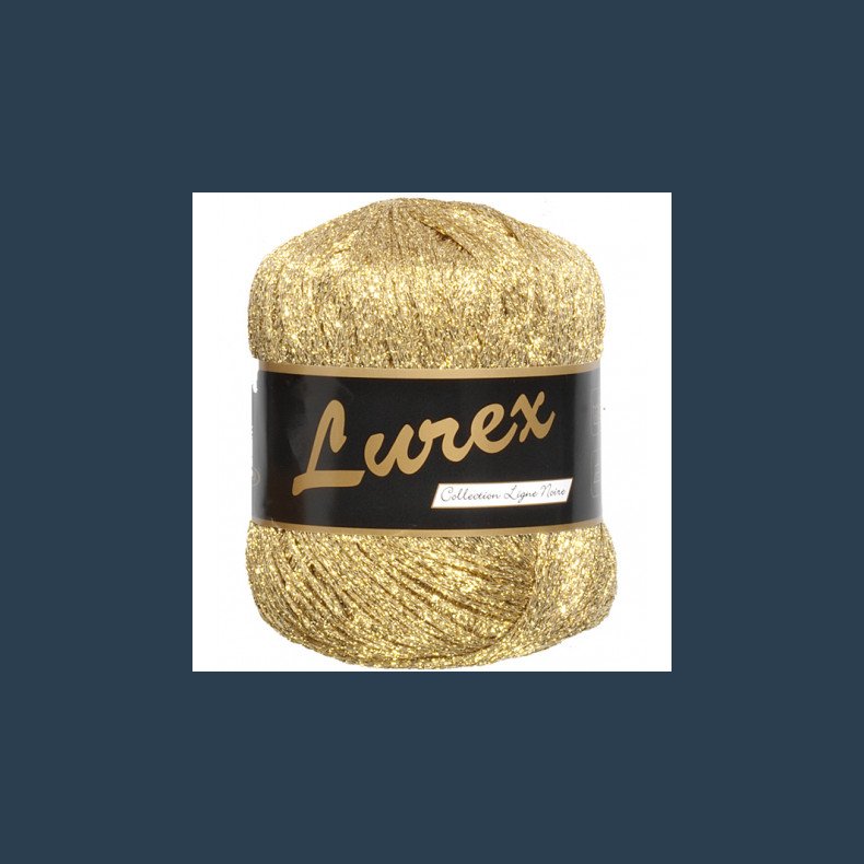 GARN Lurex 25 g Guld