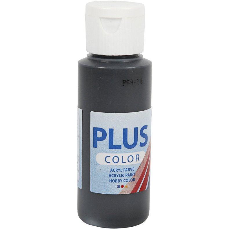 Plus Color hobbymaling 60 ml. sort