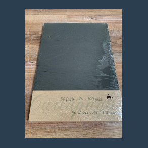 Genbrugspapir A4 50 ark 100g SORT