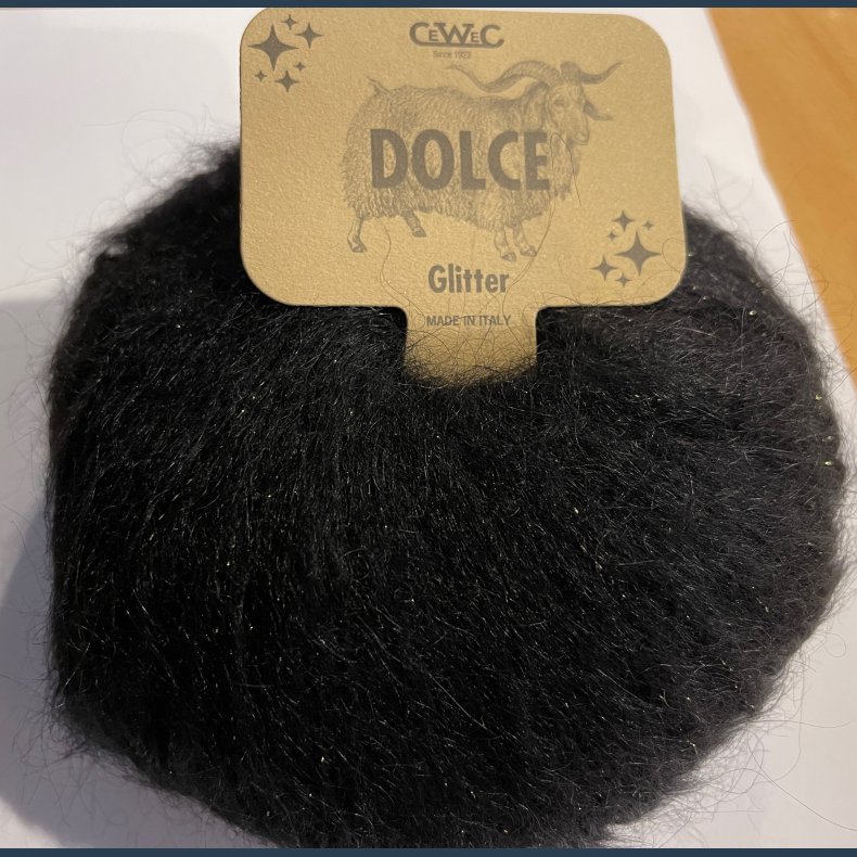 Dolce 50g Farve 200s m glitter