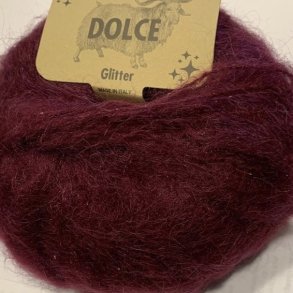 Dolce 50g Farve 200s m glitter violet