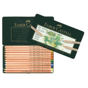 Faber-Castell 12 Pitt Pastel Pencils set