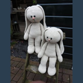 Funny XXL Bunny Basic beige ca.45 cm. hj