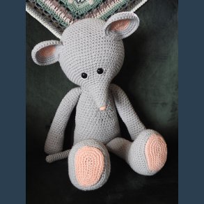 Funny XXL Bunny mouse Basic gr ca.45 cm. hj