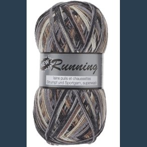 Lammy Yarn strmpegarn 4 trde brunlige nuance