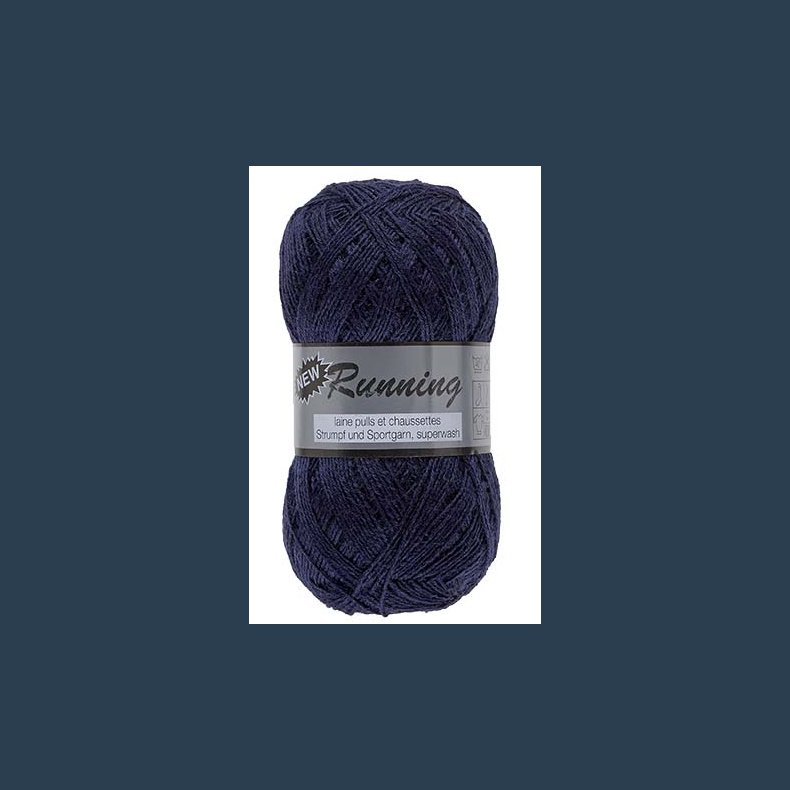 Lammy Yarn strmpegarn Marinebl