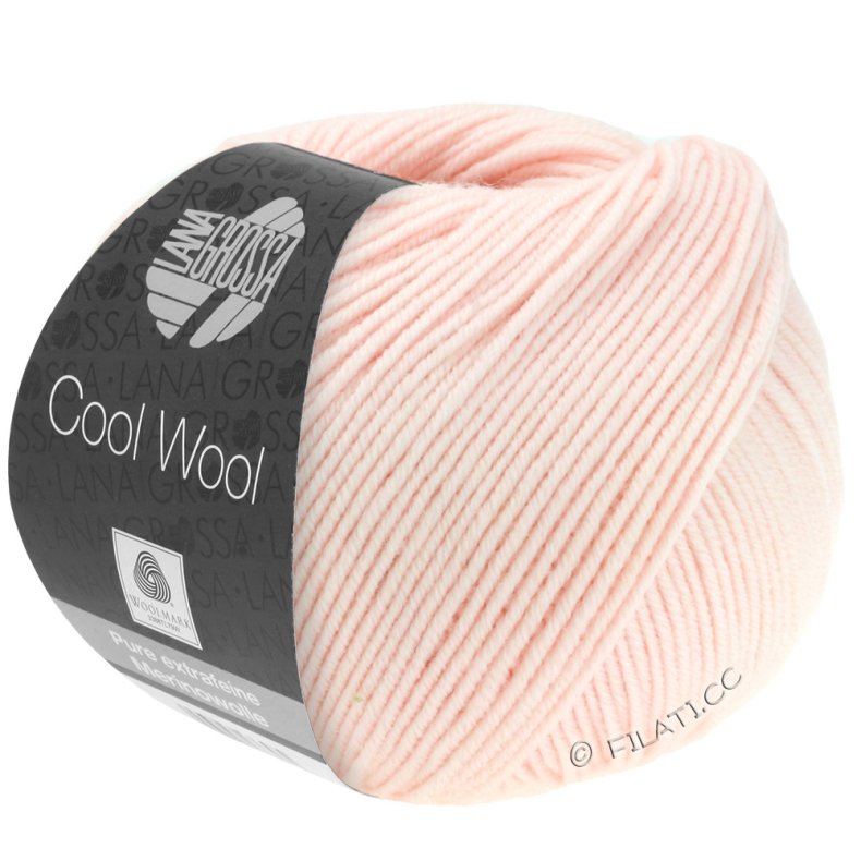 LANA GROSSA Cool Wool sart rosa 477