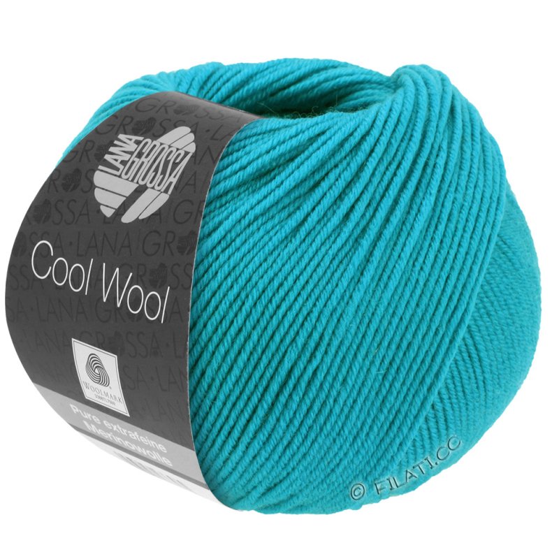 LANA GROSSA Cool Wool turkis 502