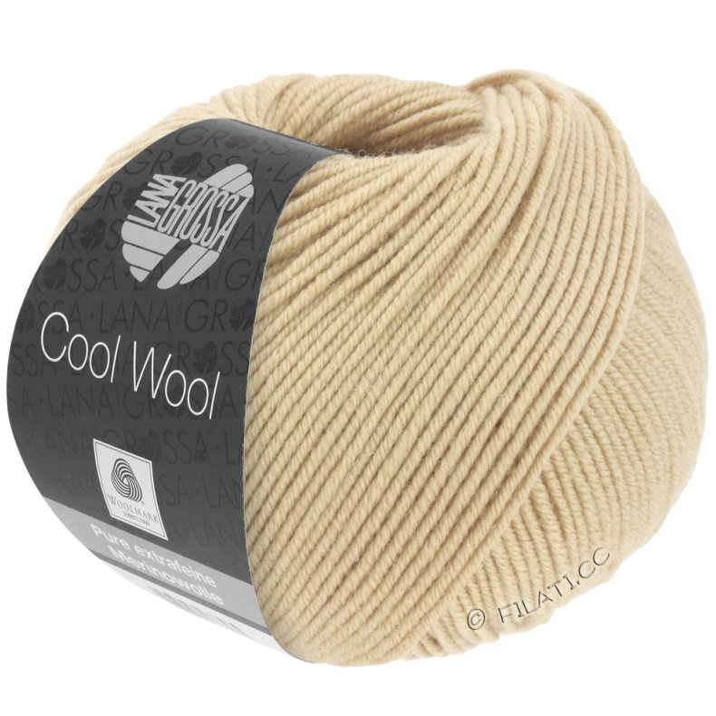 LANA GROSSA Cool Wool  natur 2107