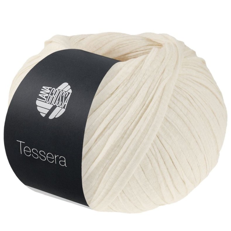 Lana Grossa Tessera r�hvid