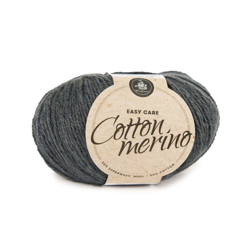 COTTON MERINO SOLID OLIVEN (011)