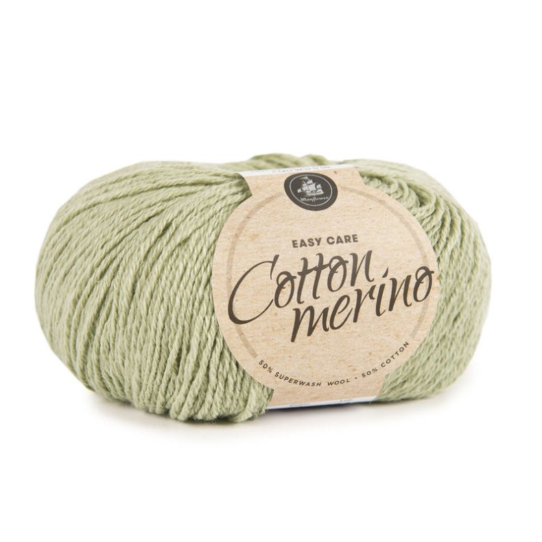 COTTON MERINO SOLID DESERT SAGE (014)