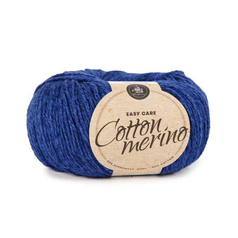 COTTON MERINO SOLID KOKSBL (015)