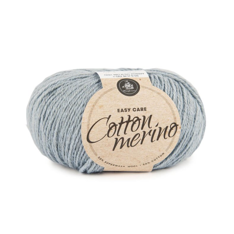 COTTON MERINO SOLID LYS AQUAMARINE (018)