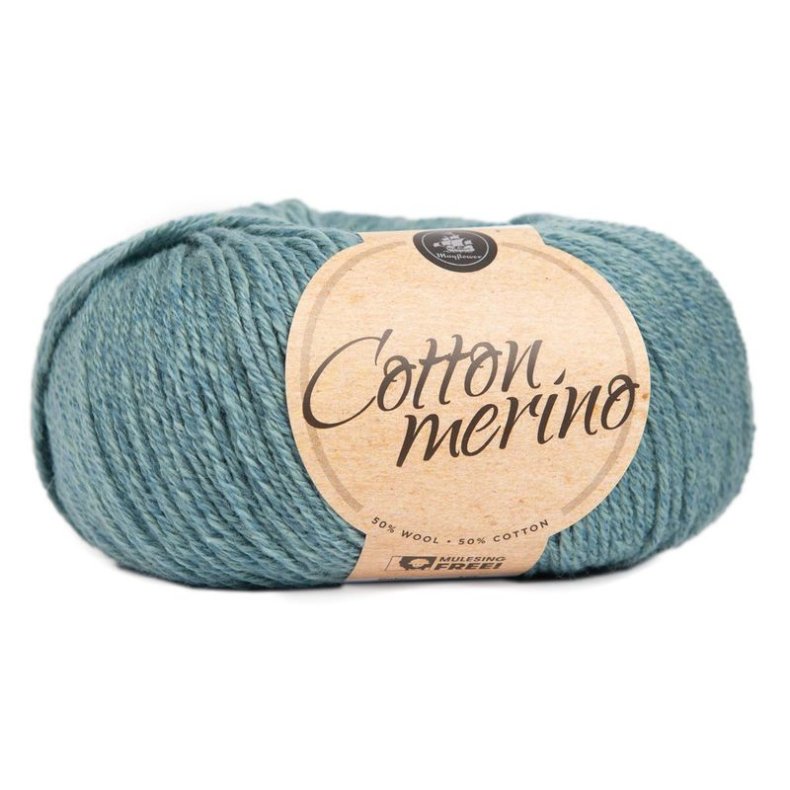 COTTON MERINO SOLID BLGRN (022)