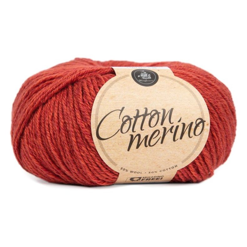 COTTON MERINO SOLID RD OKKER (031)