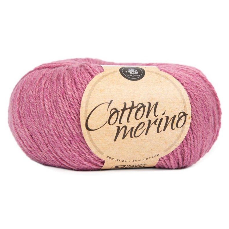 COTTON MERINO SOLID HYBENBLOMST (033)