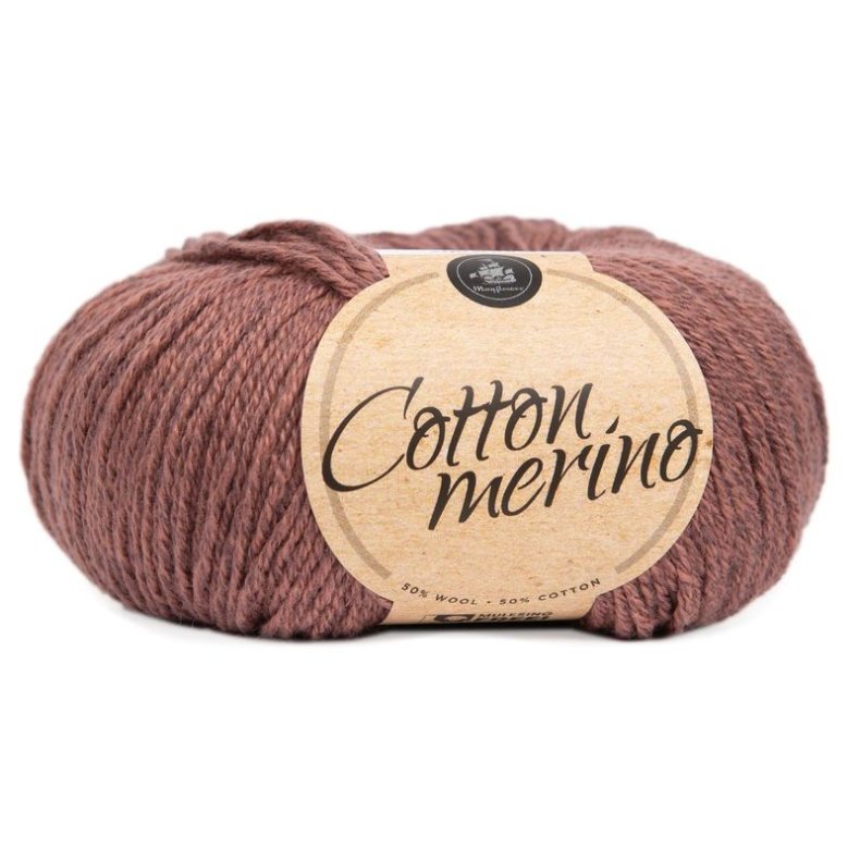 COTTON MERINO SOLID COGNAC (39)