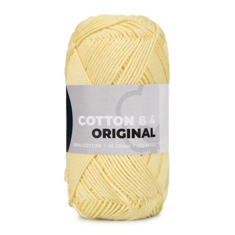 Mayflower bomuldsgarn 8/4 sart gul 1404